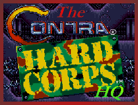 The Contra HARD CORPS HQ